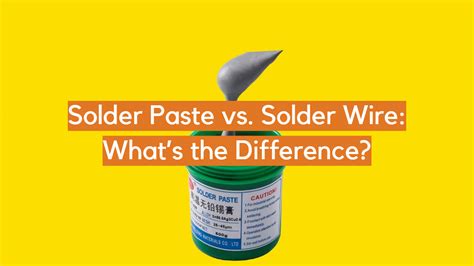 solder paste vs bi